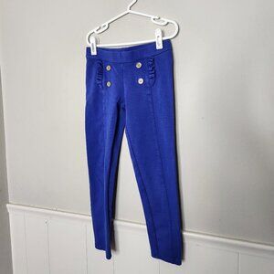 JANIE JACK Blue Ponte Leggings